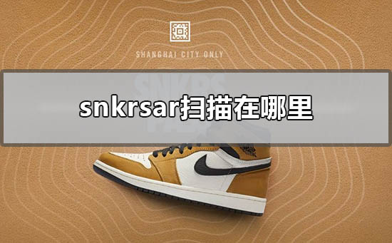 snkrsar扫描在哪里