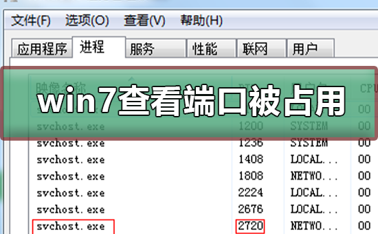 端口被占用1080