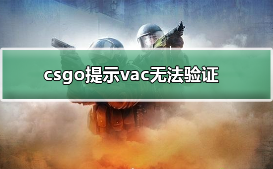 csgo提示vac无法验证