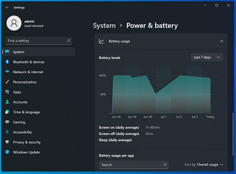 win11看电池的教程