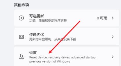 win11回退按钮没反应解决方法