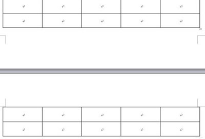 word表格分两页断开解决方法