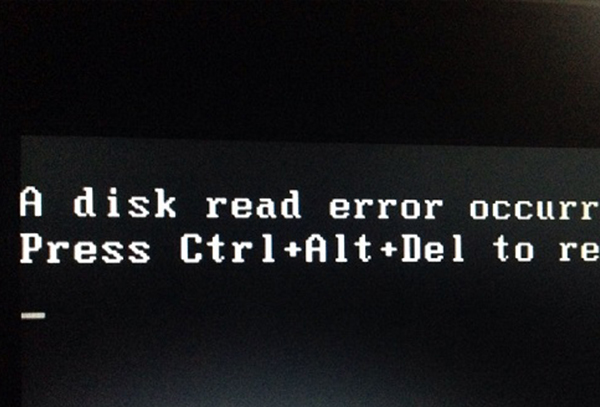 电脑发生磁盘读取错误解决方法