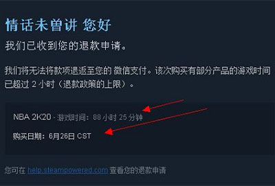 steam的退款条件是什么详细介绍